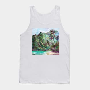 Paradise Lagoon. Hawaii Tank Top